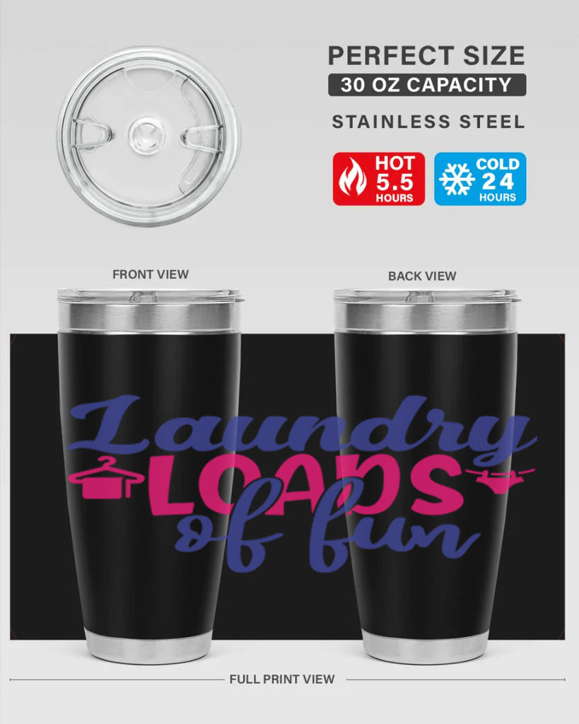 laundry loads of fun 8#- laundry- Tumbler
