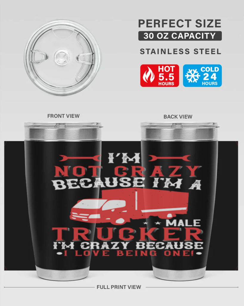 life is full of risks telling me Style 34#- truck driver- tumbler