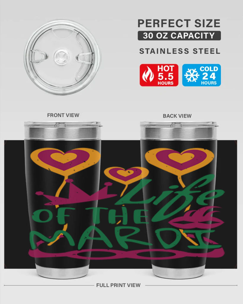 life of the mardi 49#- mardi gras- Tumbler