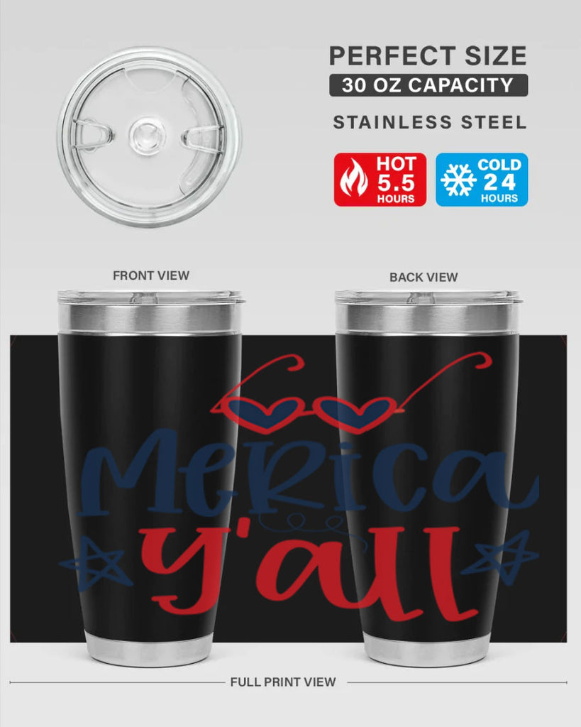merica y all Style 82#- Fourt Of July- Tumbler