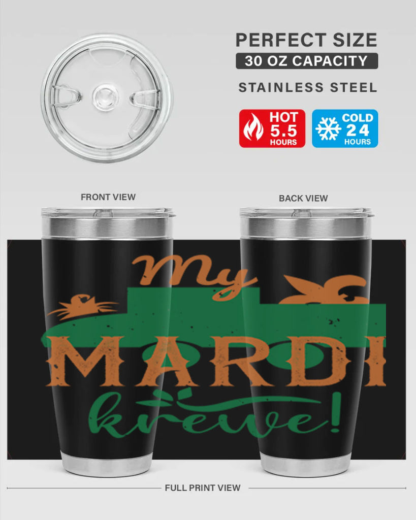 my mardi krewe 43#- mardi gras- Tumbler