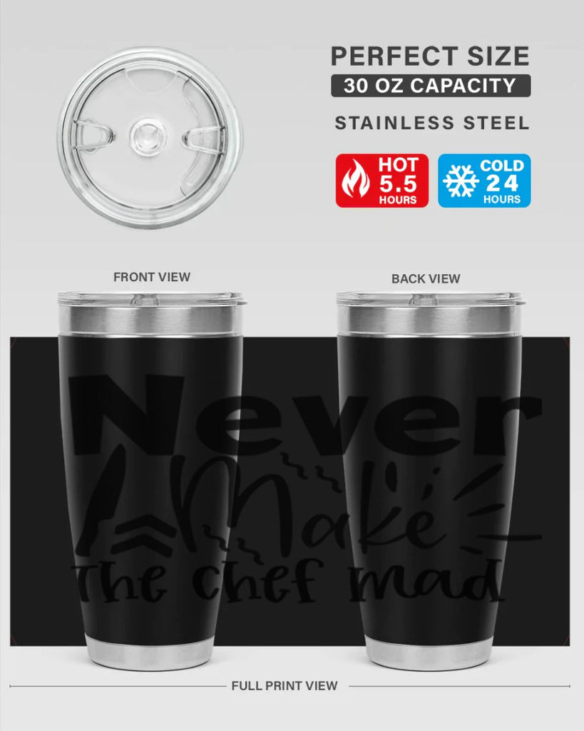never make the chef mad 83#- kitchen- Tumbler