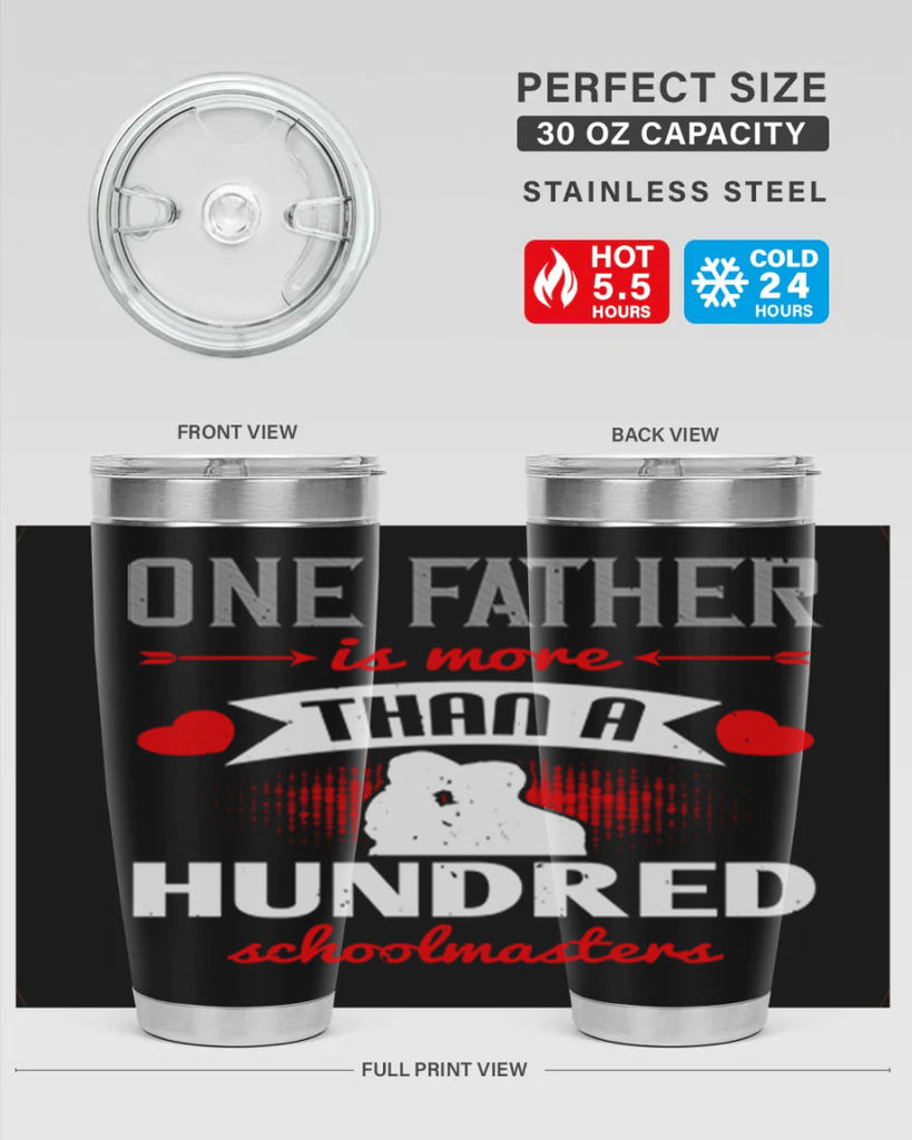 one father is more than 174#- fathers day- Tumbler