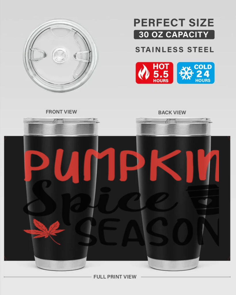 pumpkin spice Season 559#- fall- Tumbler