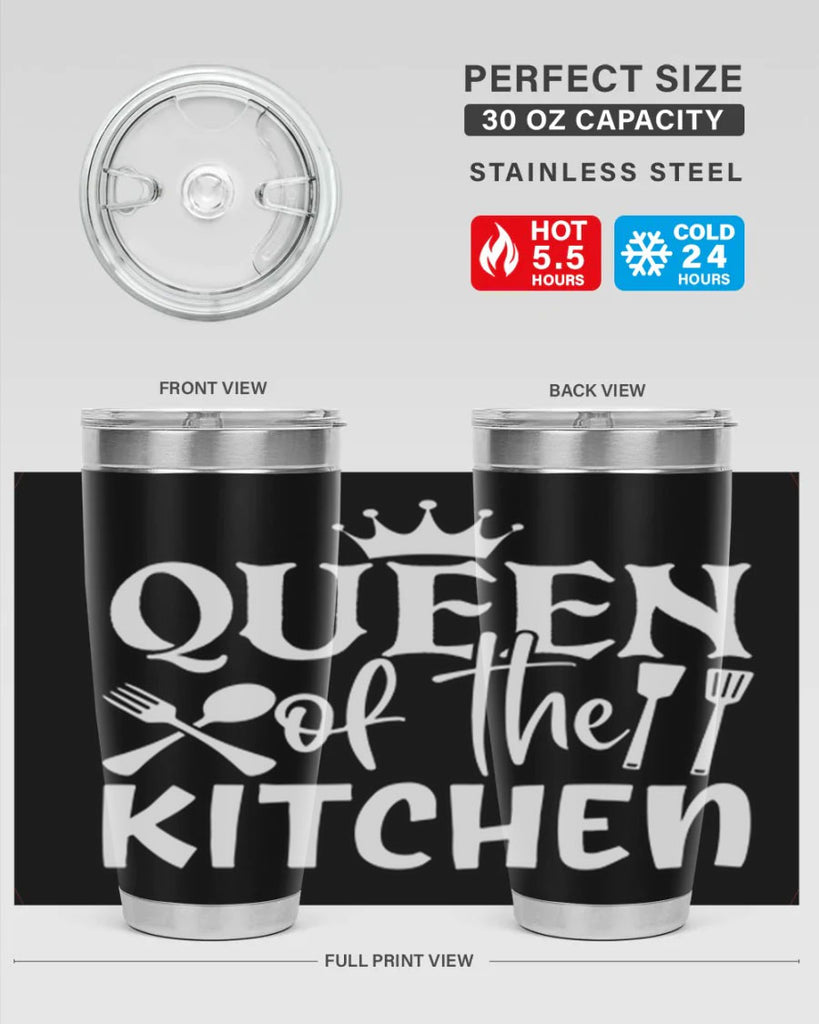 queen of the kitchen 22#- kitchen- Tumbler
