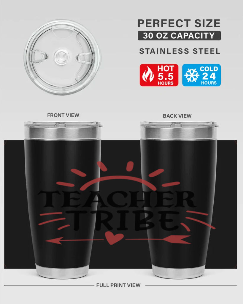teacher tribe Style 138#- teacher- tumbler