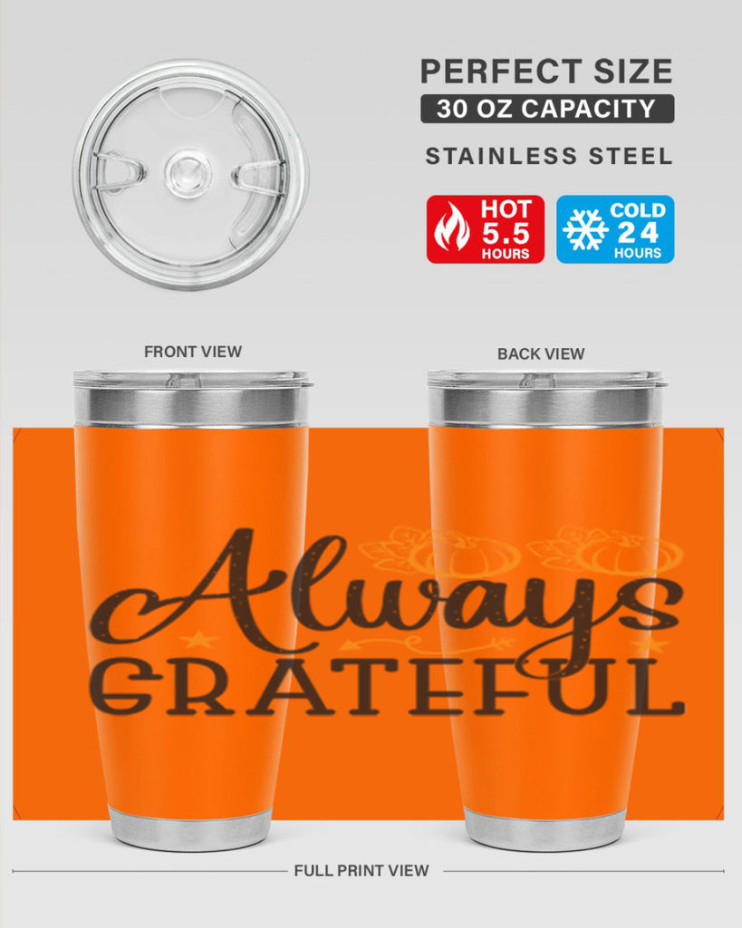 Alwaysgrateful 9#- fall- Tumbler