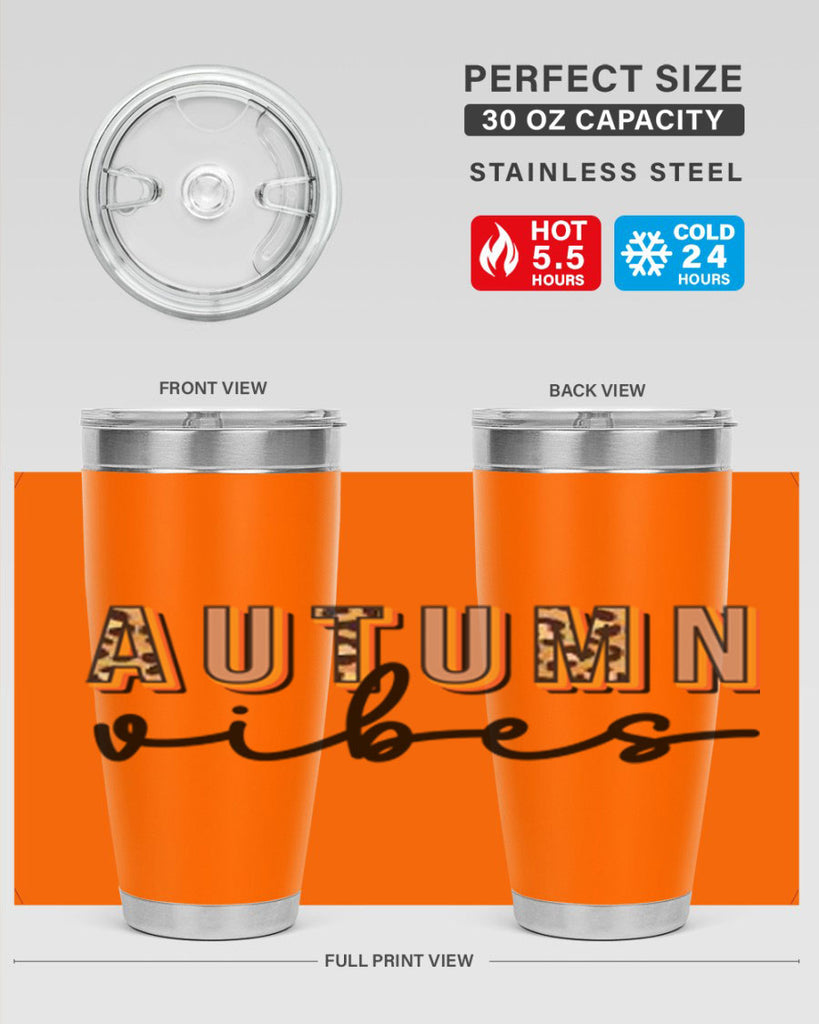 Autumn Vibes 37#- fall- Tumbler