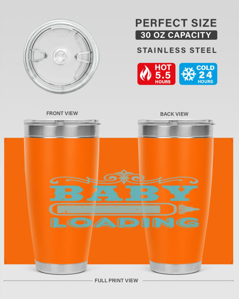 Baby Loading Style 49#- baby shower- tumbler