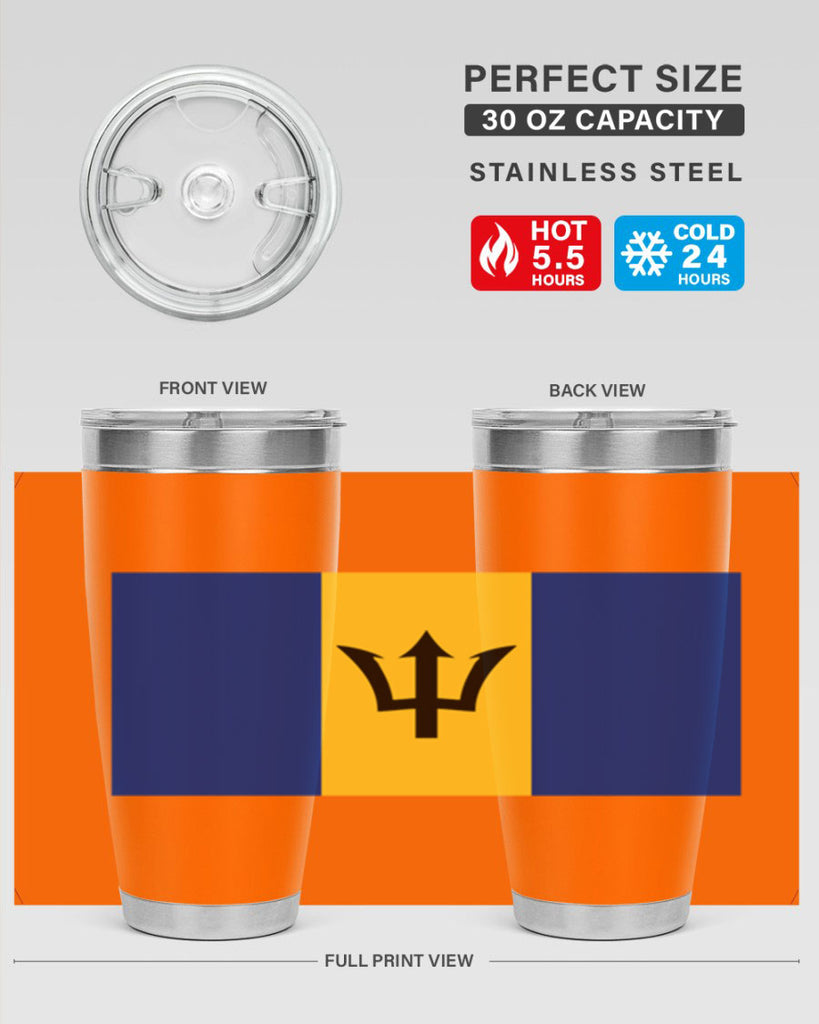 Barbados 183#- world flags- Tumbler