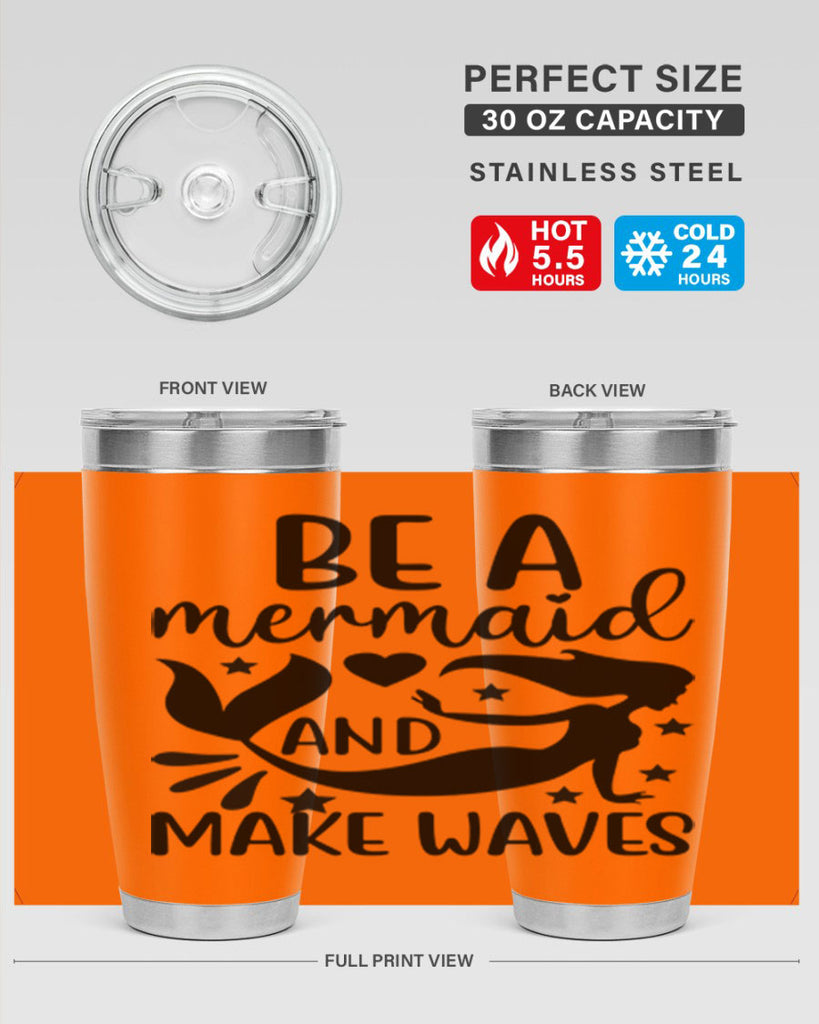 Be a mermaid and make 54#- mermaid- Tumbler