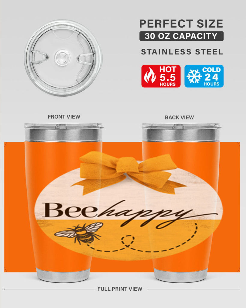 Bee Happy Mockup27#- spring- Tumbler