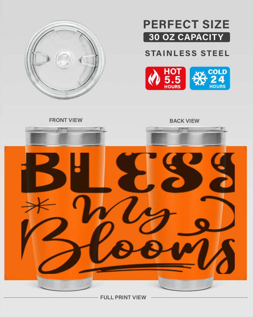 Bless My Blooms  63#- spring- Tumbler