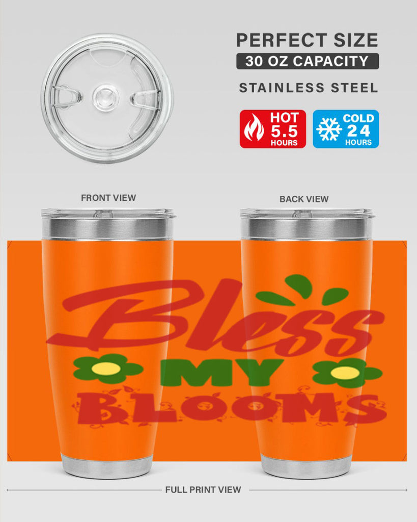 Bless My Blooms 61#- spring- Tumbler