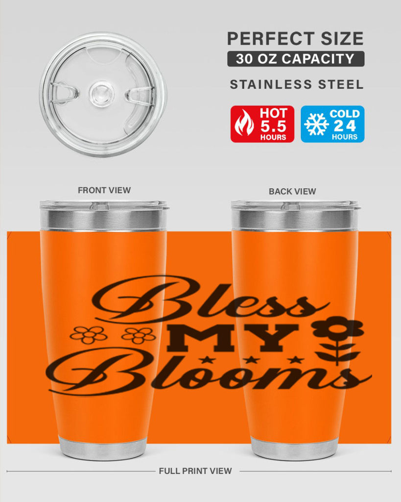 Bless my blooms  62#- spring- Tumbler