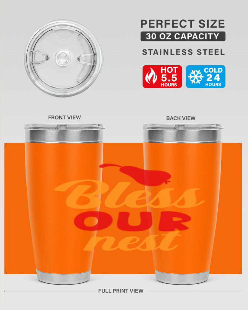 Bless our nest 53#- spring- Tumbler