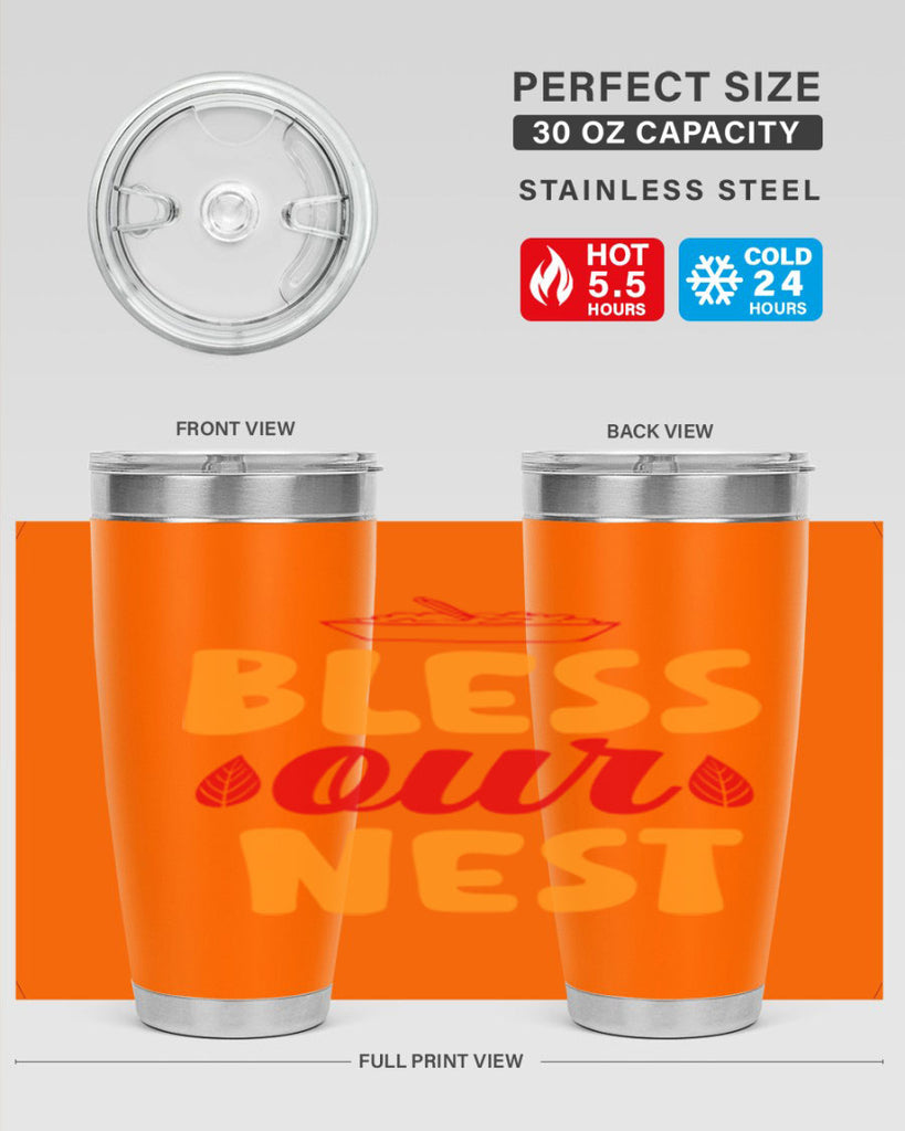 Bless our nest 54#- spring- Tumbler