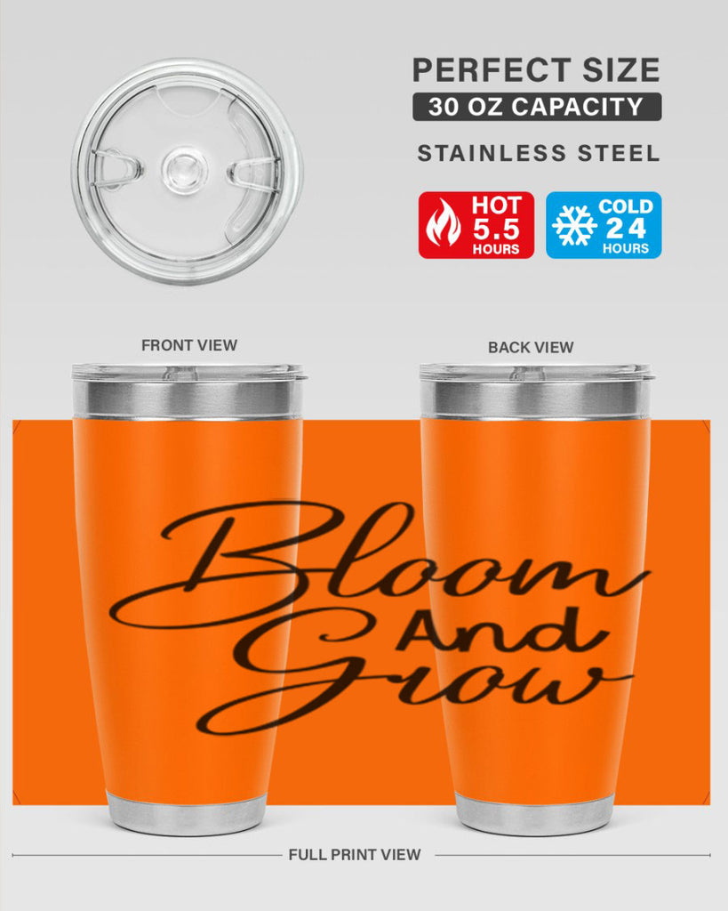 Bloom and grow  83#- spring- Tumbler