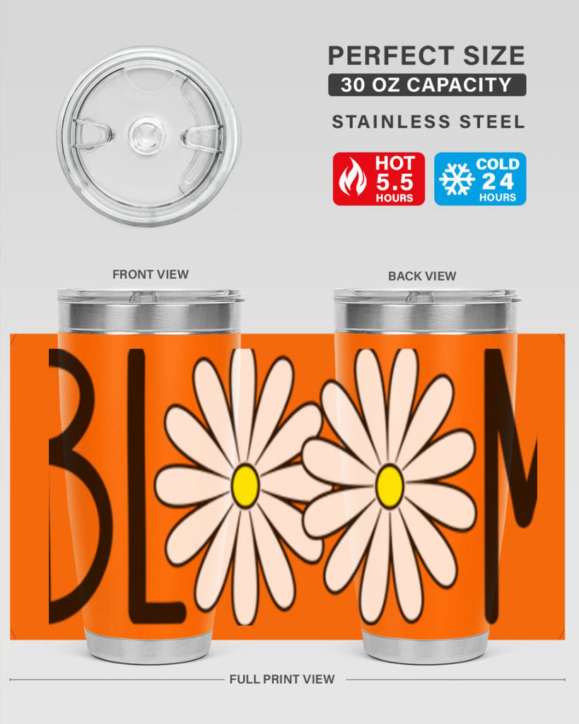 Bloom flowers72#- spring- Tumbler