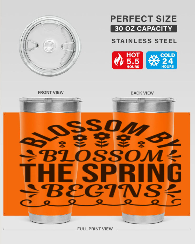Blossom by blossom the spring 93#- spring- Tumbler