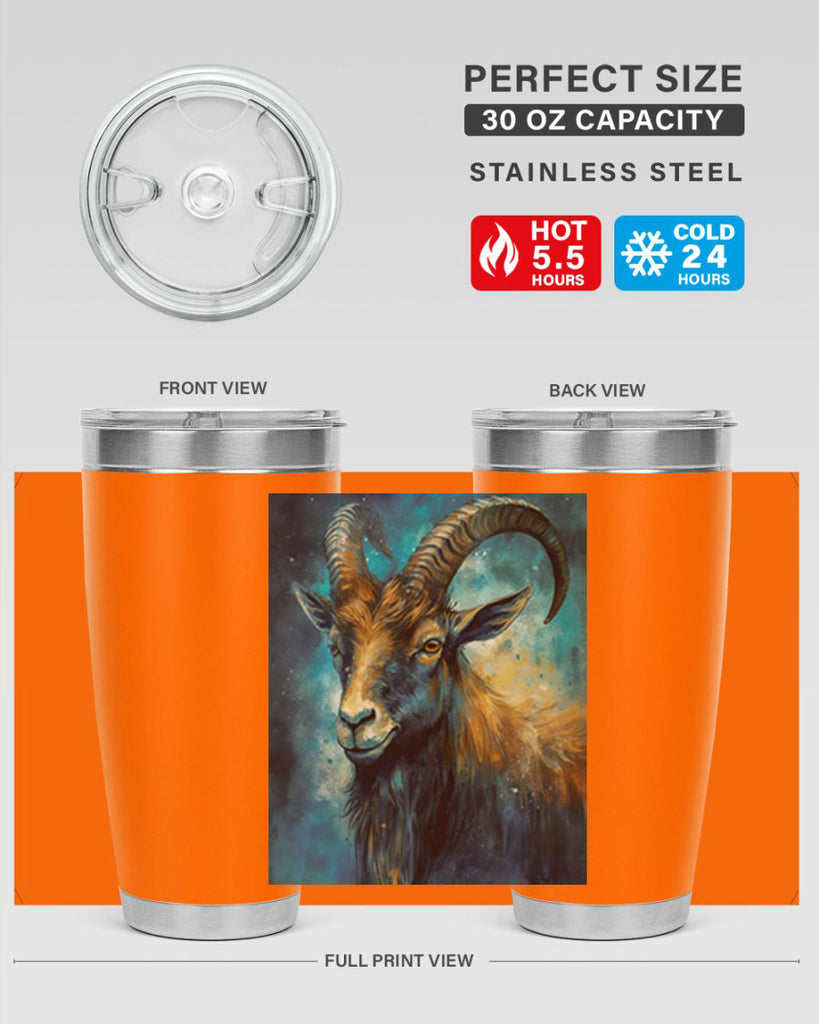 Capricorn 37#- zodiac- Tumbler