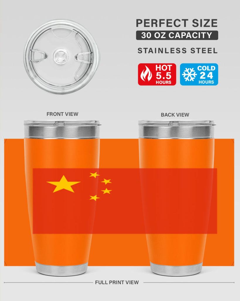 China 162#- world flags- Tumbler