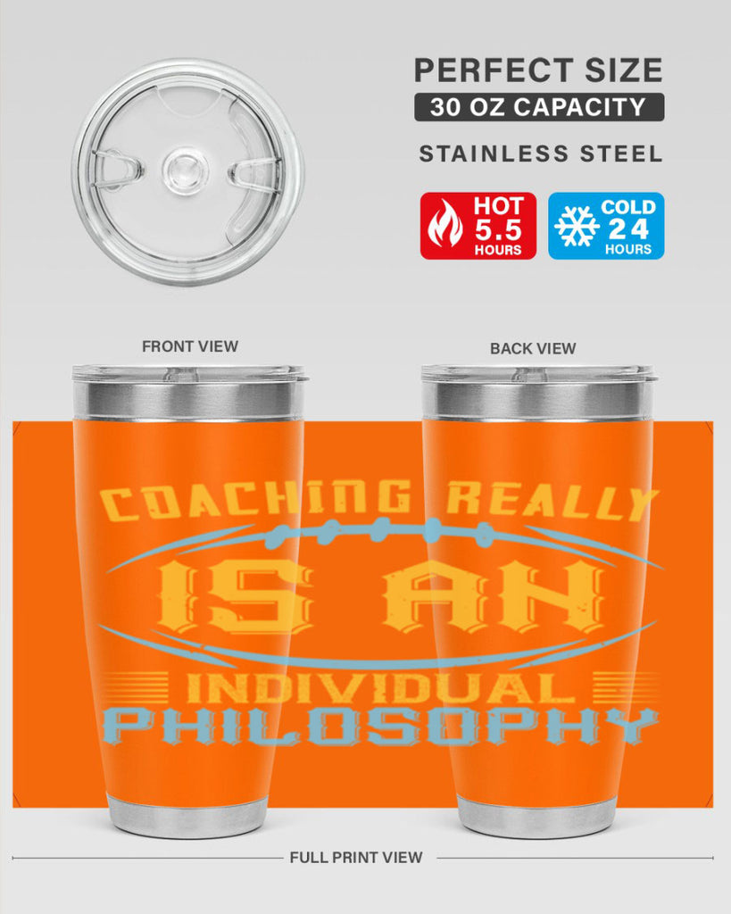 Coaching really is an individual philosophy Style 43#- coaching- tumbler