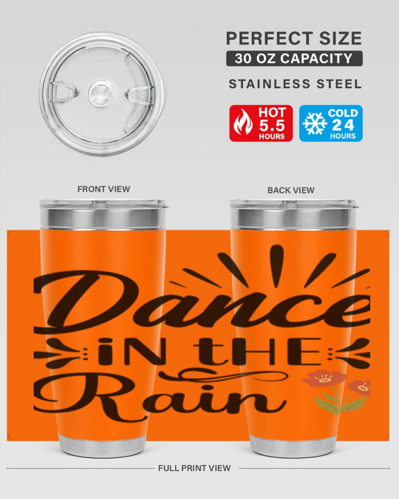 Dance in the Rain  121#- spring- Tumbler