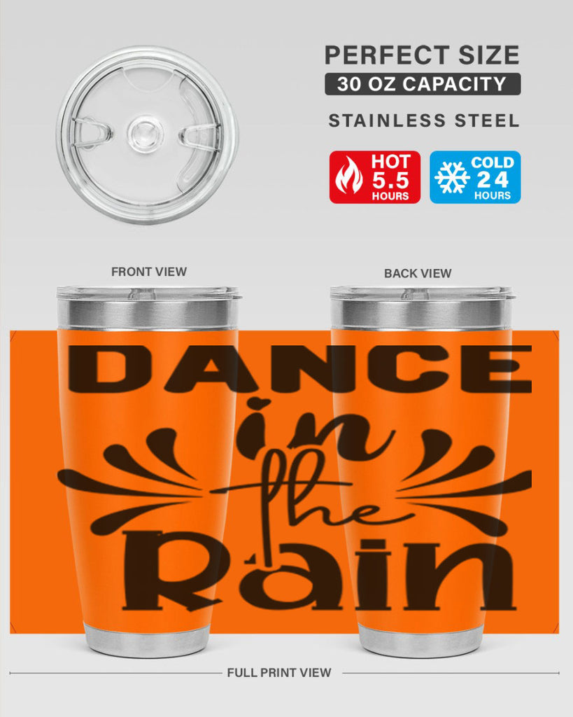 Dance in the Rain 118#- spring- Tumbler