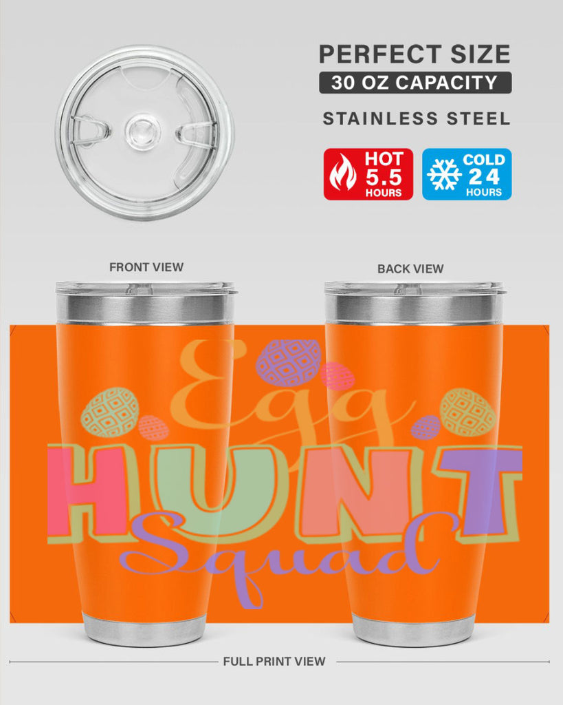 Egg hunt squad130#- spring- Tumbler