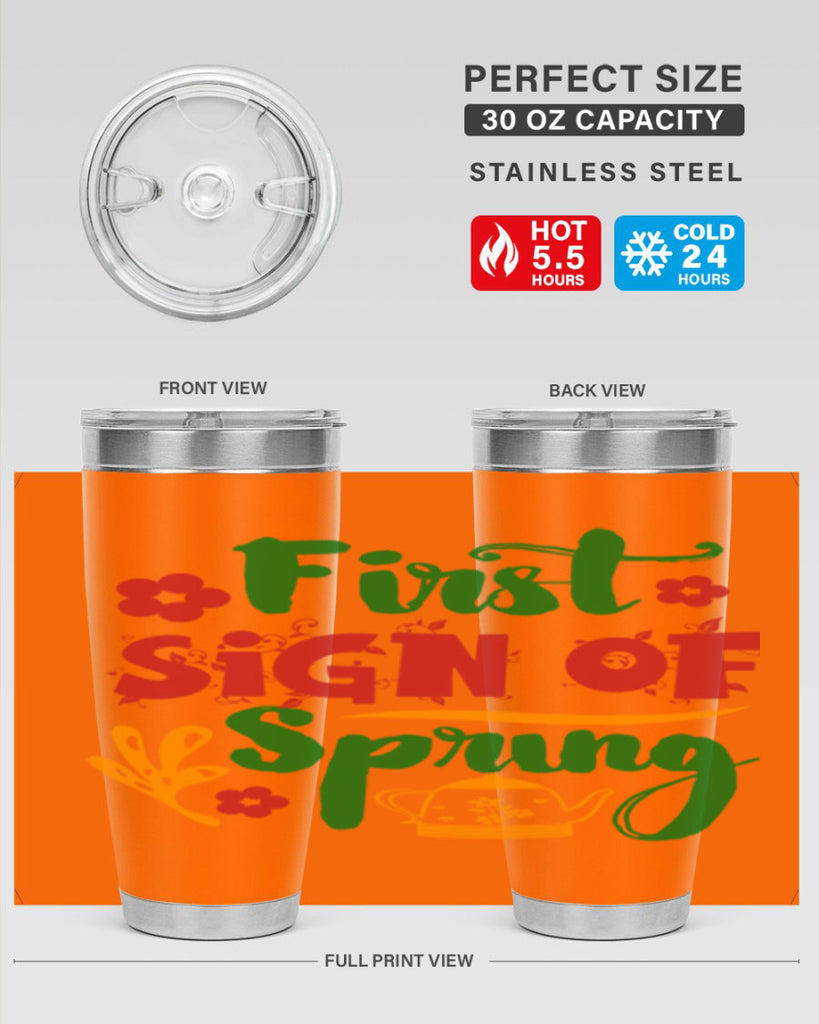 First Sign of Spring 139#- spring- Tumbler