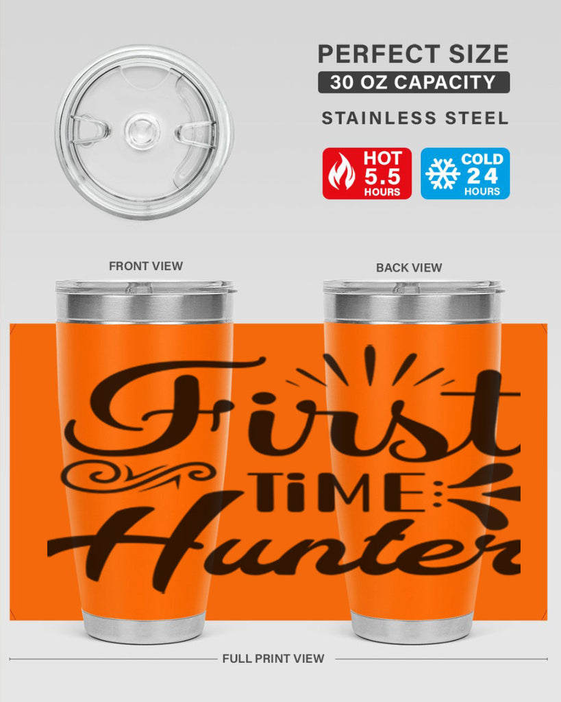 First Time Hunter  140#- spring- Tumbler