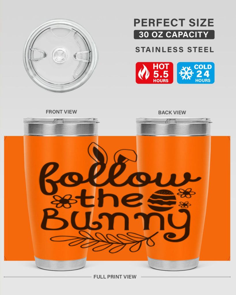 Follow the bunny  142#- spring- Tumbler
