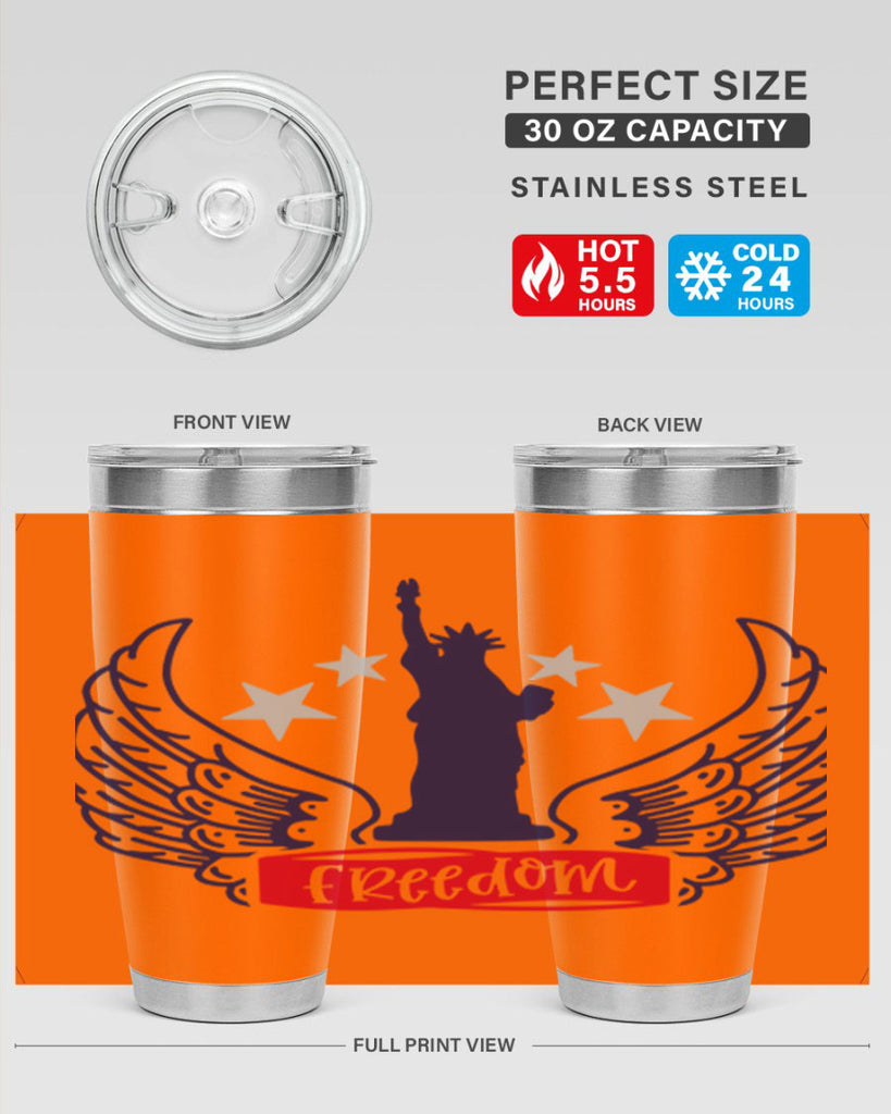 Freedom Style 150#- Fourt Of July- Tumbler