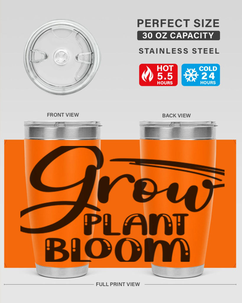 GROW PLANT BLOOM  151#- spring- Tumbler