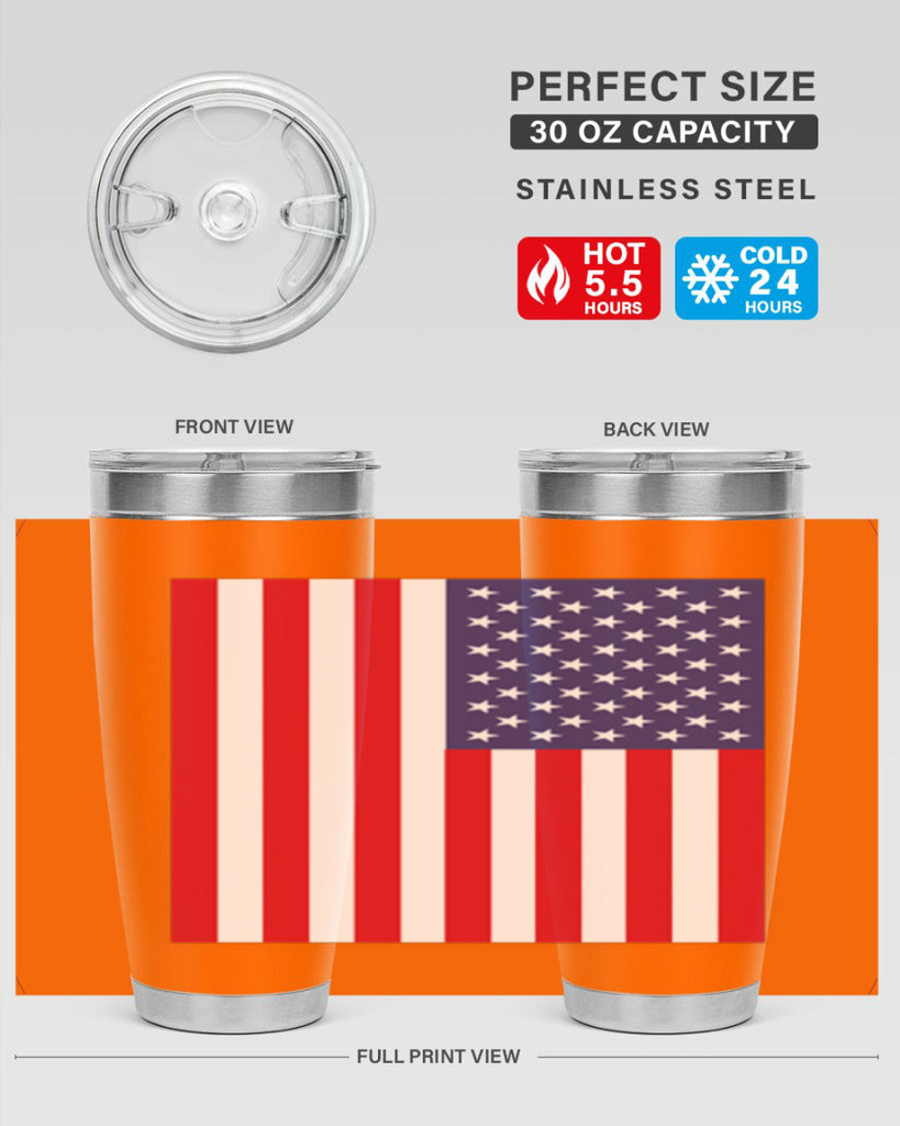 Grunge Flag 53#- Us Flags- Tumbler