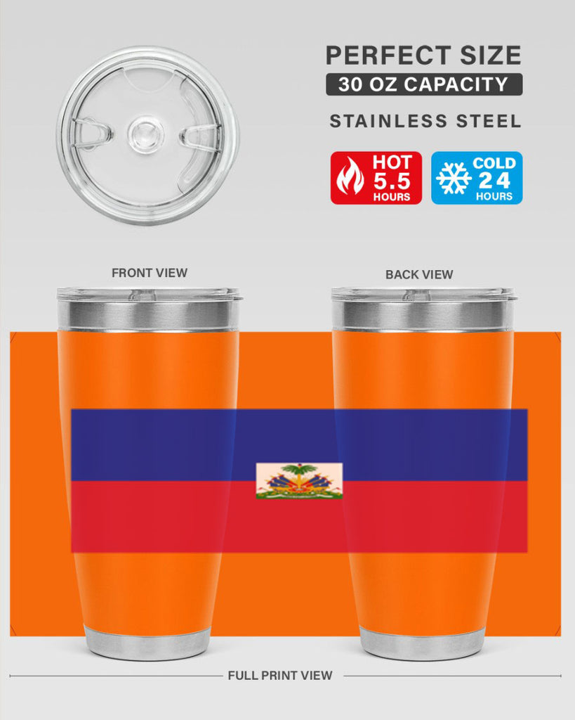 Haiti 125#- world flags- Tumbler