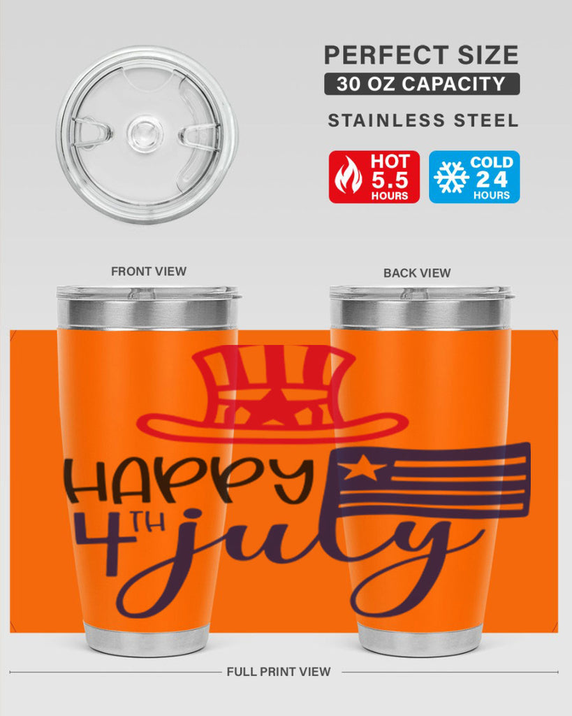 Happy th July Style 152#- Fourt Of July- Tumbler