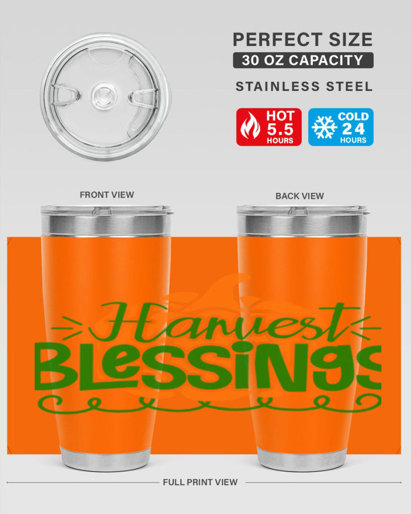 Harvest Blessings 265#- fall- Tumbler