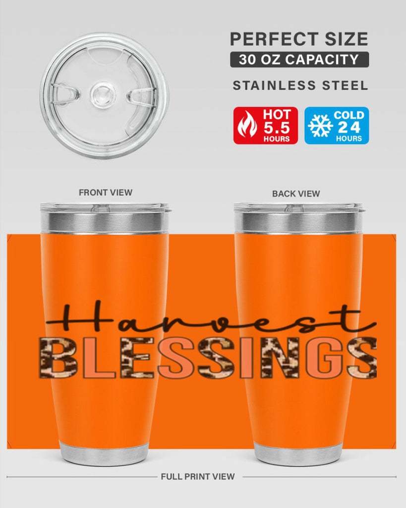 Harvest blessings 263#- fall- Tumbler