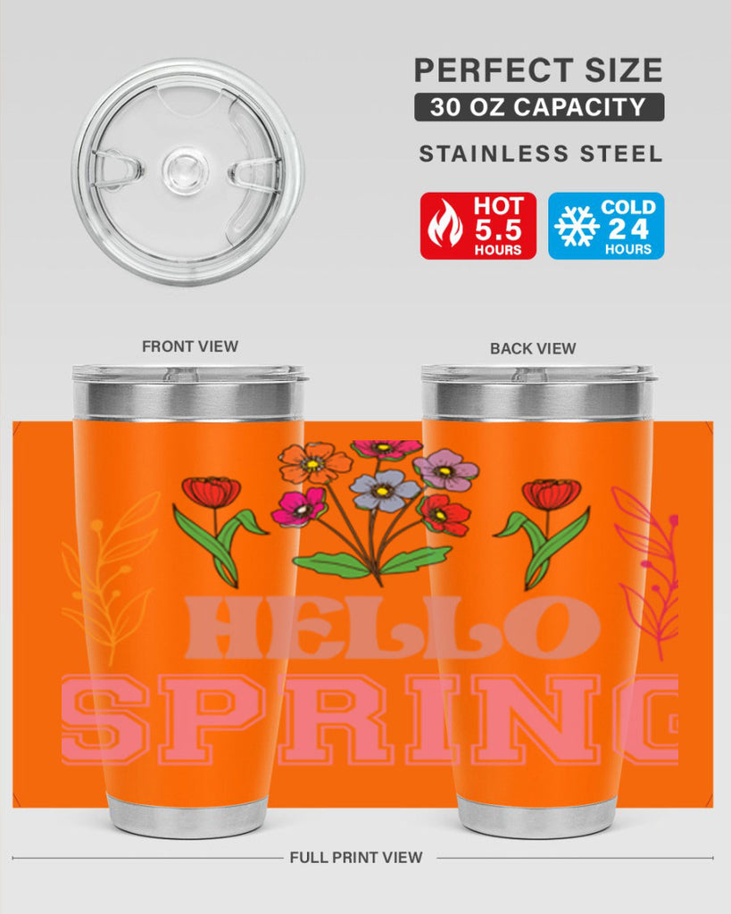 Hello Spring  234#- spring- Tumbler