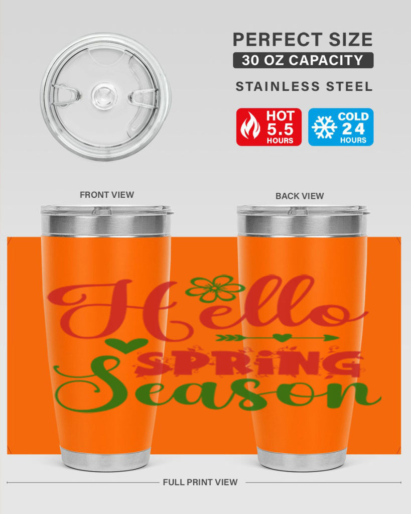 Hello Spring Season 224#- spring- Tumbler