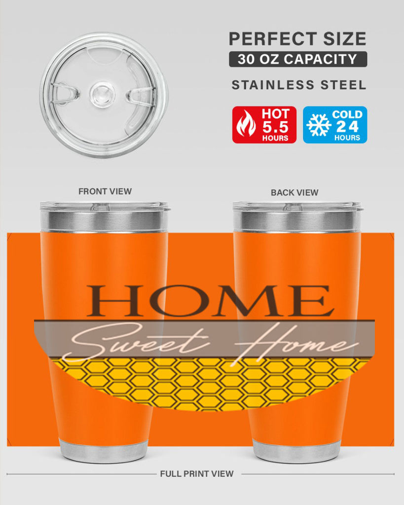 Home Sweet Home Hive lines246#- spring- Tumbler