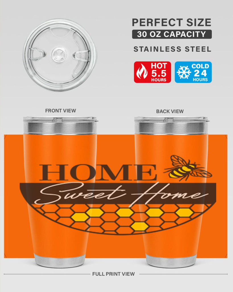 Home Sweet home bee and hive244#- spring- Tumbler