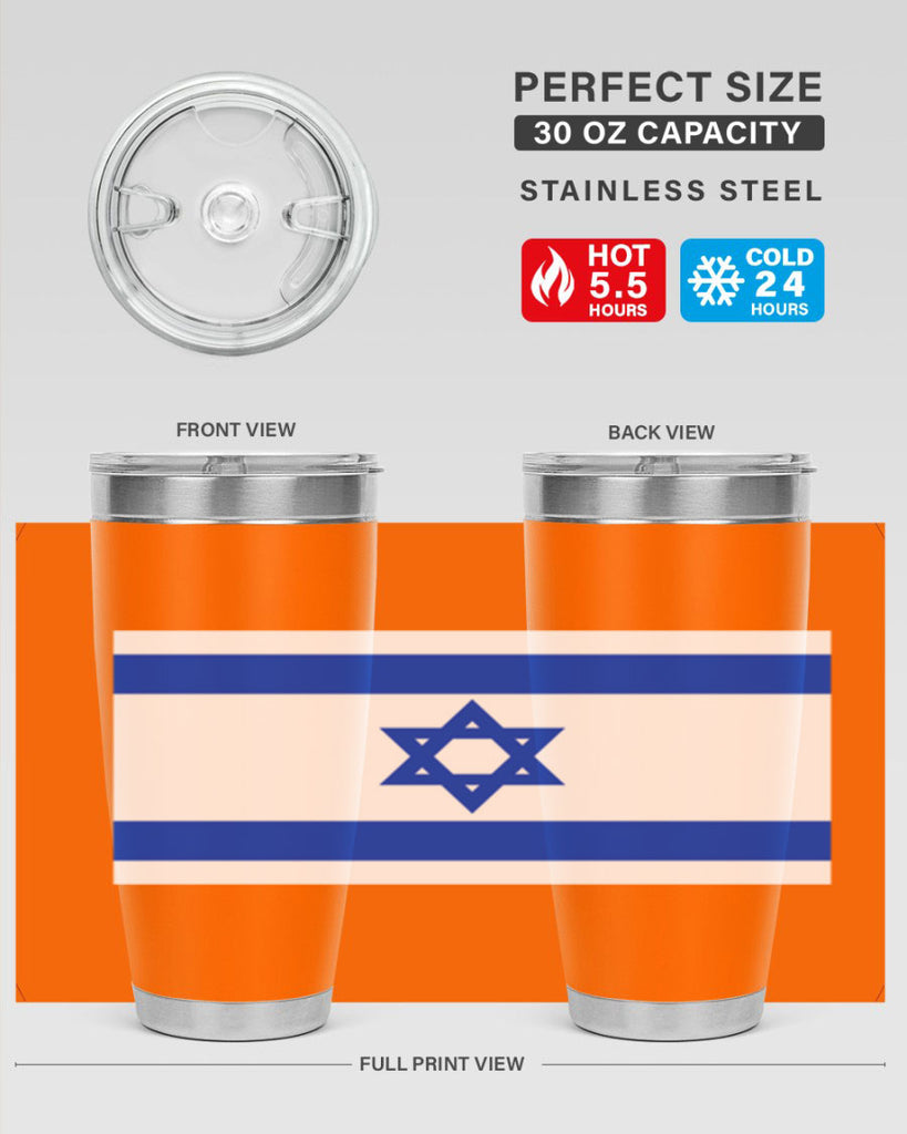 Israel 116#- world flags- Tumbler