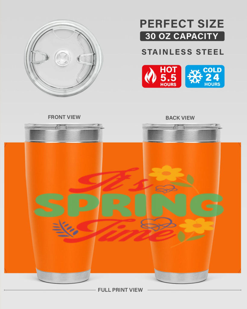 It's Spring Time 277#- spring- Tumbler