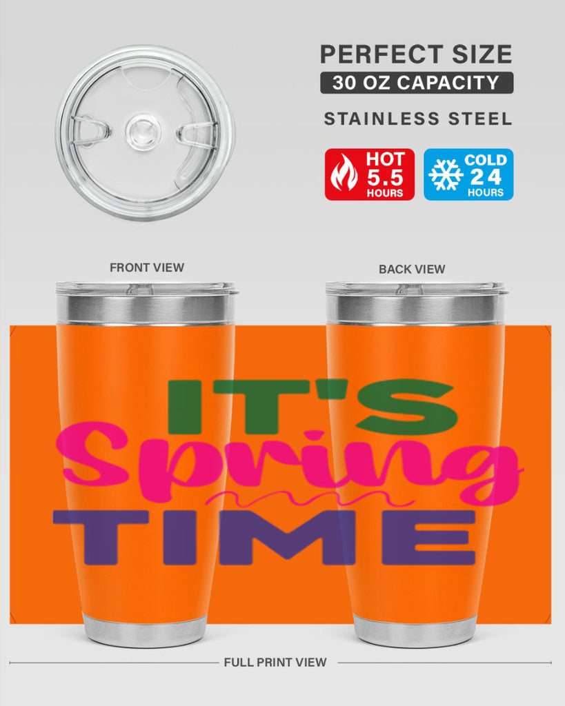 It's Spring Time 278#- spring- Tumbler