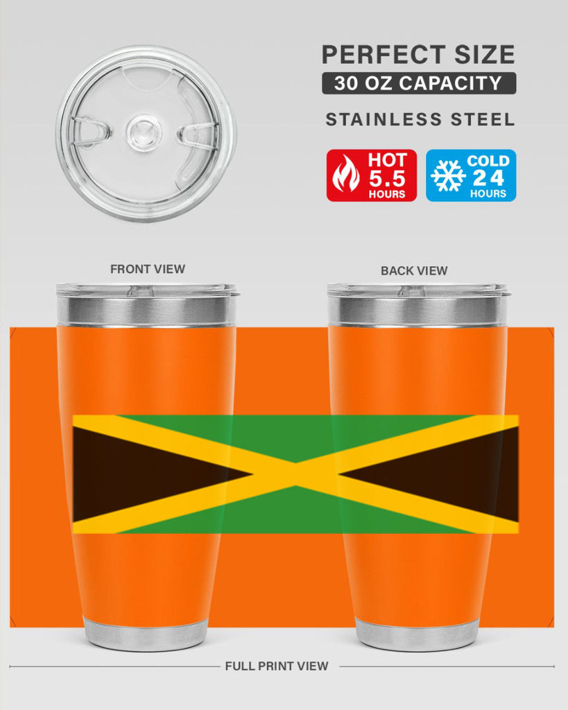 Jamaica 114#- world flags- Tumbler