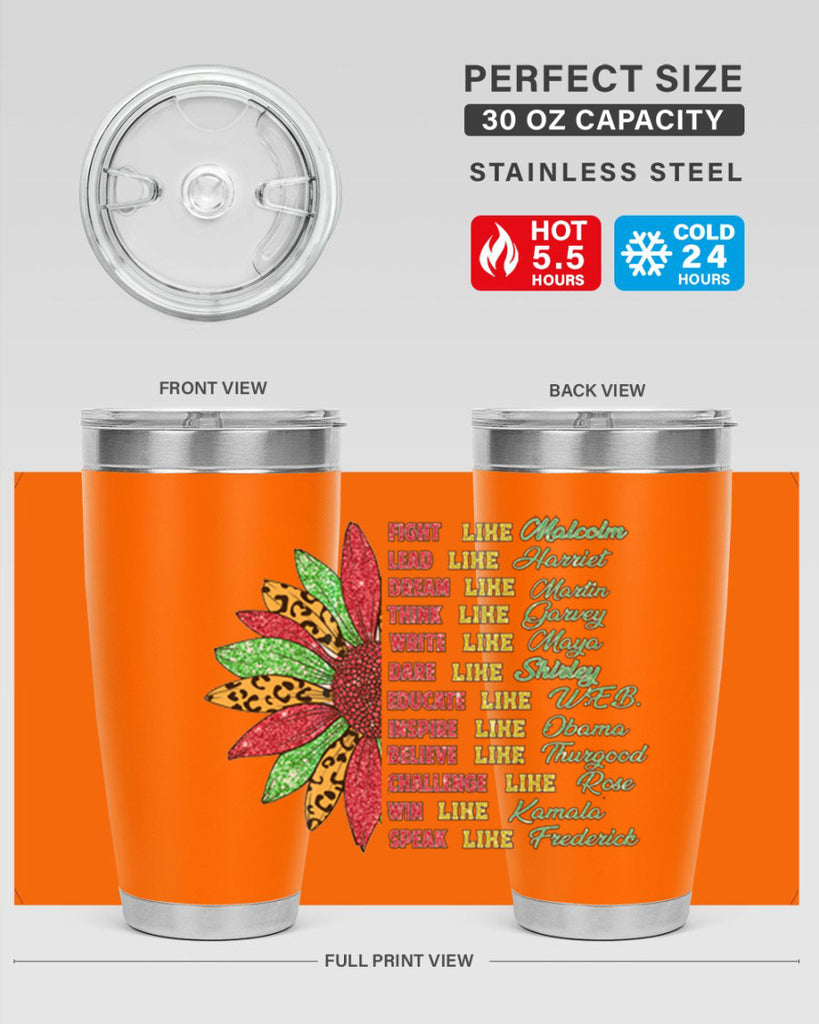 Juneteenth Sunflower Design 17#- Juneteenth- tumbler