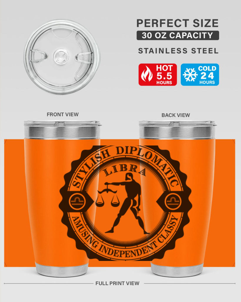 Libra 27#- zodiac- Tumbler